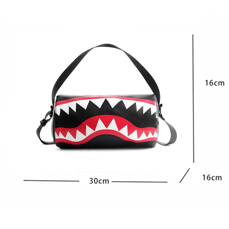 Sac à carreaux requin