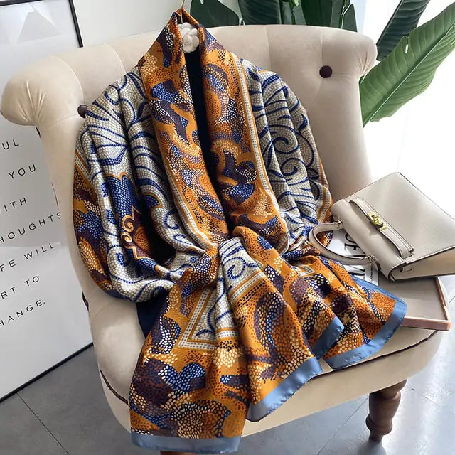 Foulard en soie de luxe