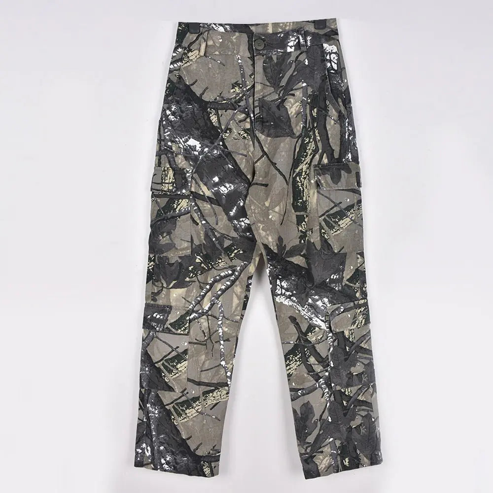 Pantalon cargo camouflage