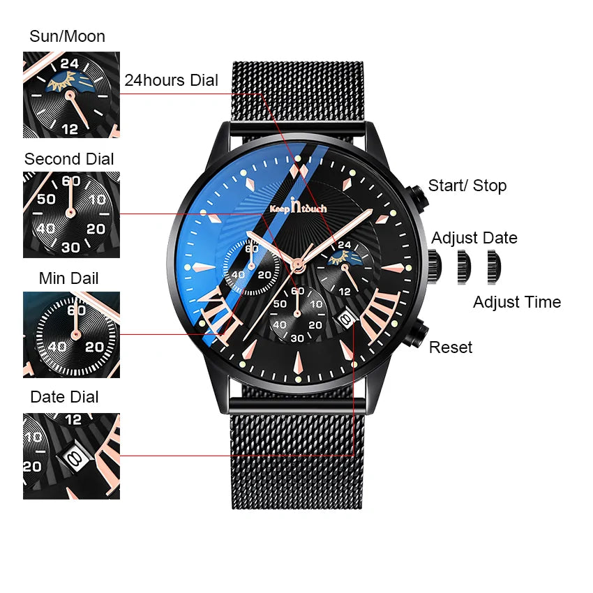 KEEP IN TOUCH Mens Watch