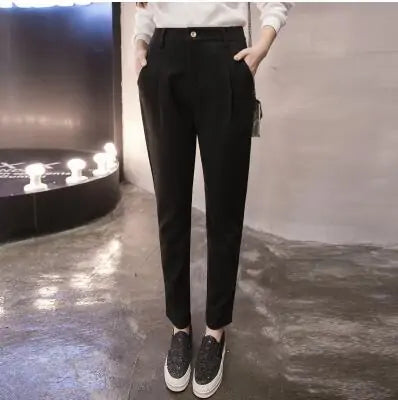 Casual High Waist Pants