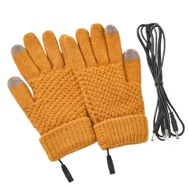 Gants chauffants pour l'hiver