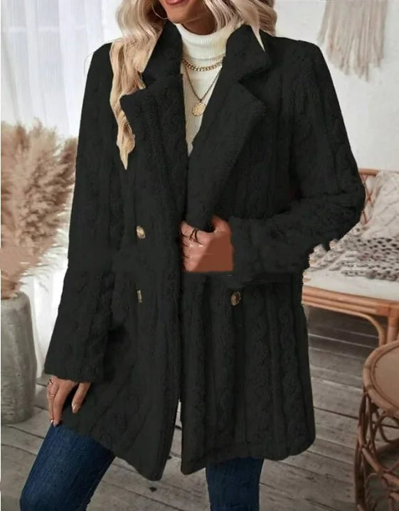 Manteau à manches longues pour femme