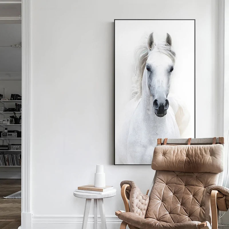 White Horse Canvas