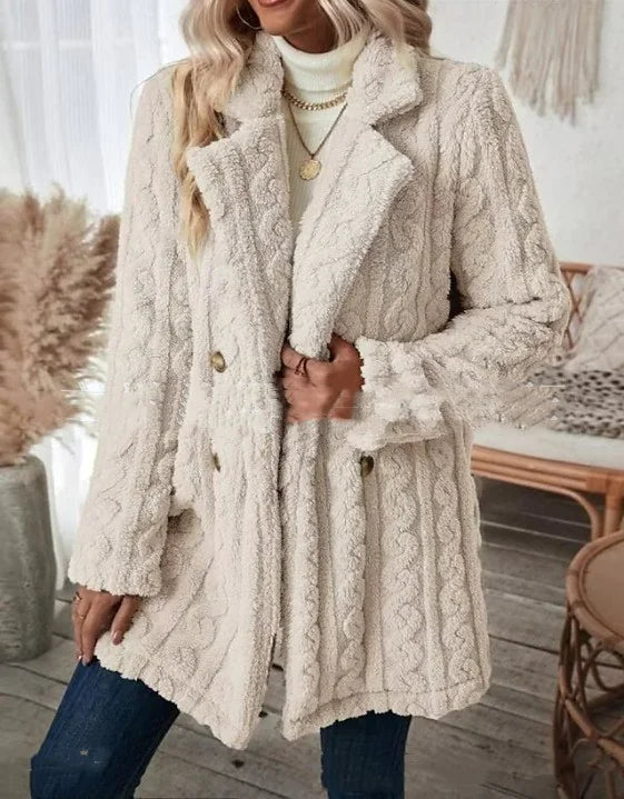 Manteau à manches longues pour femme