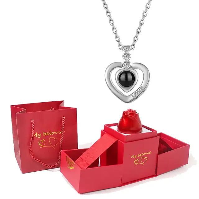 Pendentif Coeur Projection