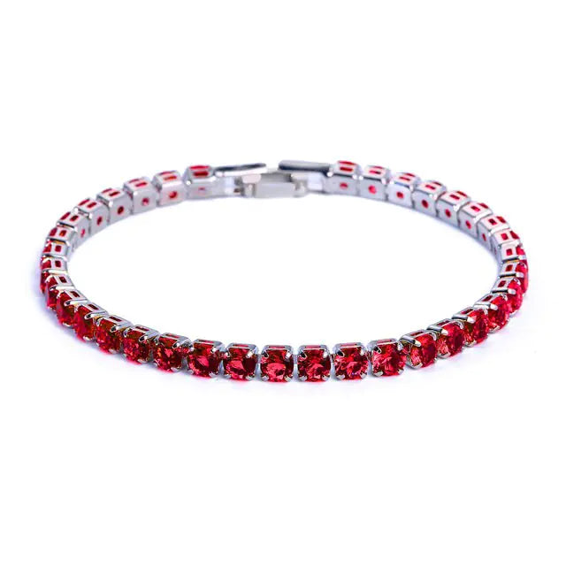 Pulseira de cristal de zircônia