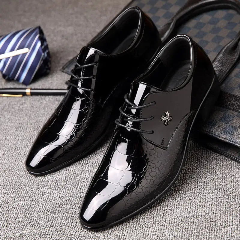 Les nouvelles chaussures en cuir de style italien Bariese pour hommes