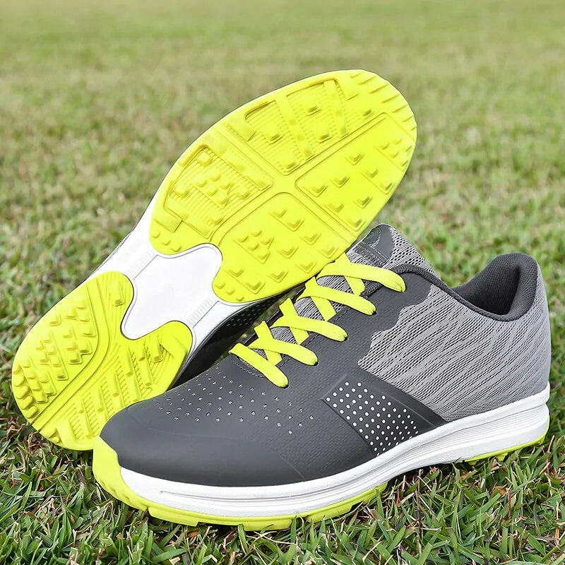 Nouveau Chaussures de Golf imperméables pour hommes, baskets