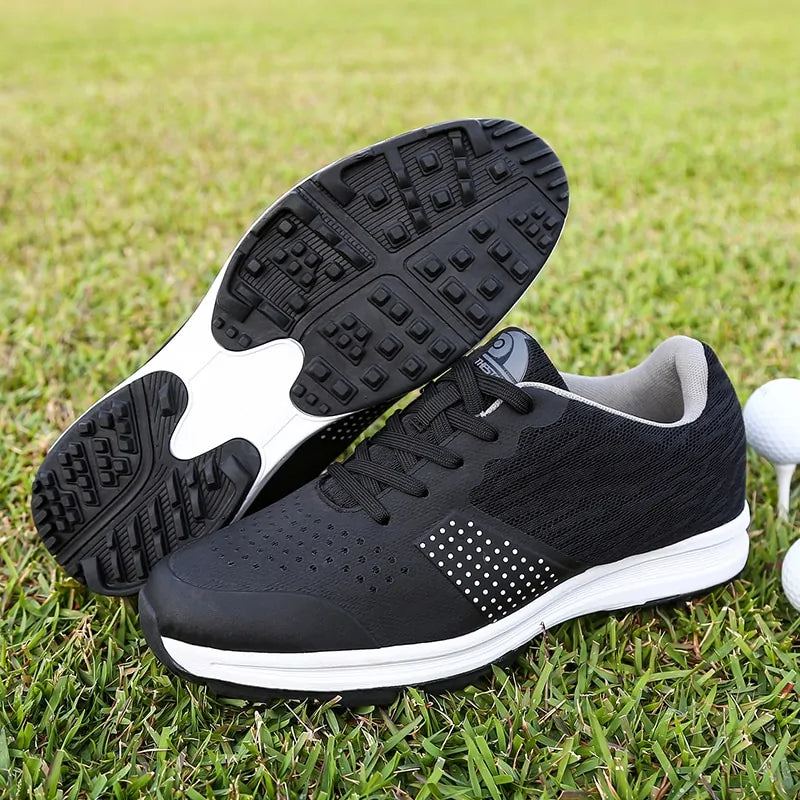 Nouveau Chaussures de Golf imperméables pour hommes, baskets