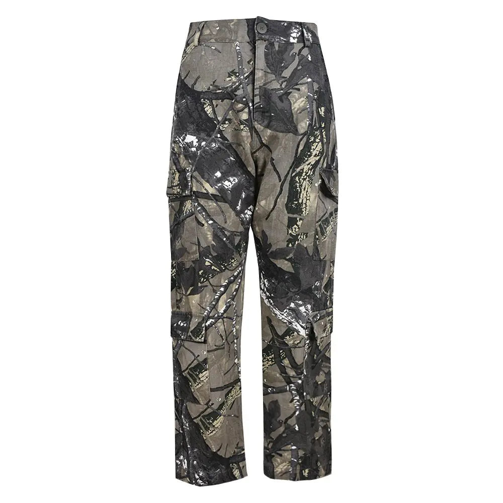 Pantalon cargo camouflage