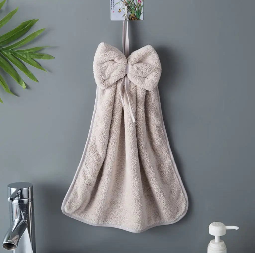 Velvet Hand Towel Set