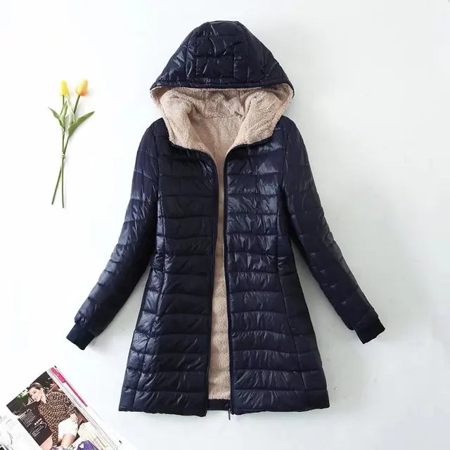 Manteau d'hiver en coton de style coréen