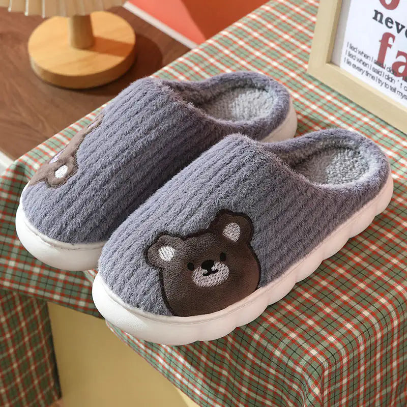 Chaussures en coton peluche pour enfants