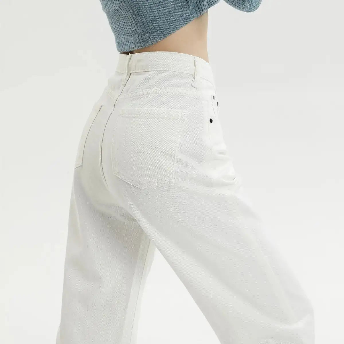 Pantalon en jean à jambe droite