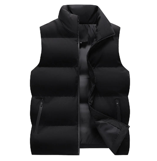 Cardigan à fermeture éclair pour Protection du cou, manteau d'hiver pour hommes