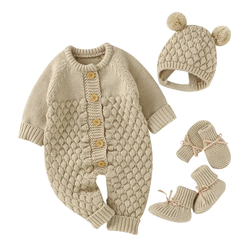 Ensemble en tricot pour bébé