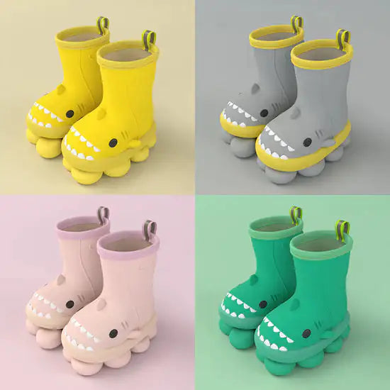 bottes de pluie pour enfants comfysharks™