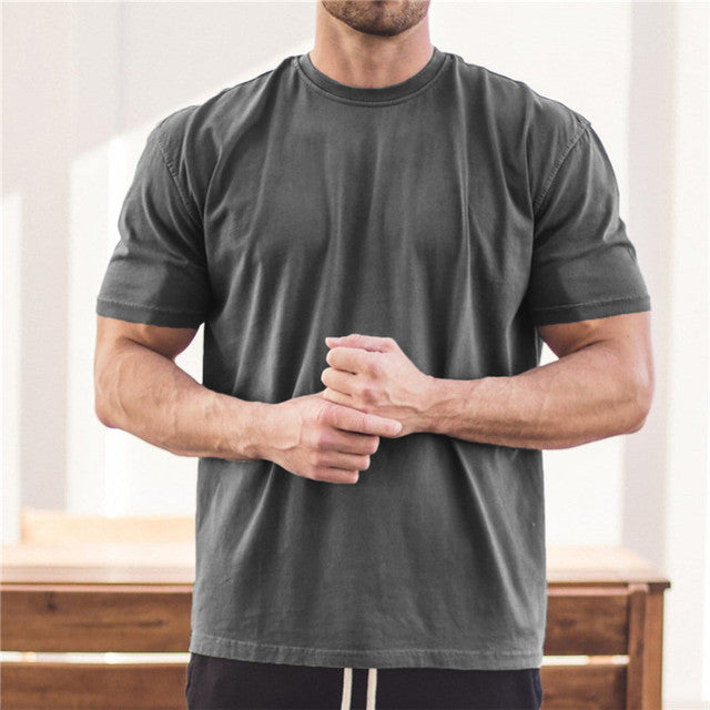 Novas camisetas masculinas de treino