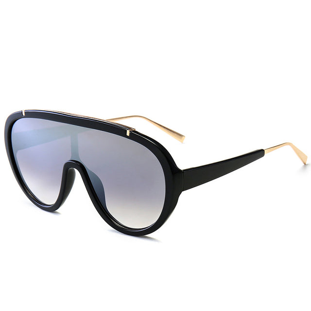 Lunettes de soleil surdimensionnées UV400