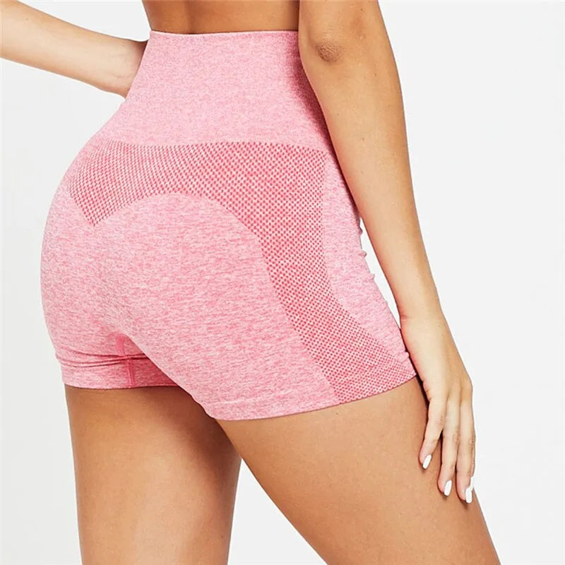 Short de fitness push-up taille haute pour femme SVOKOR