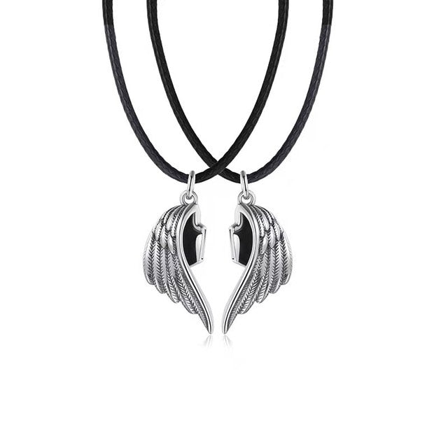 Collier Paire d'Ailes Amoureux