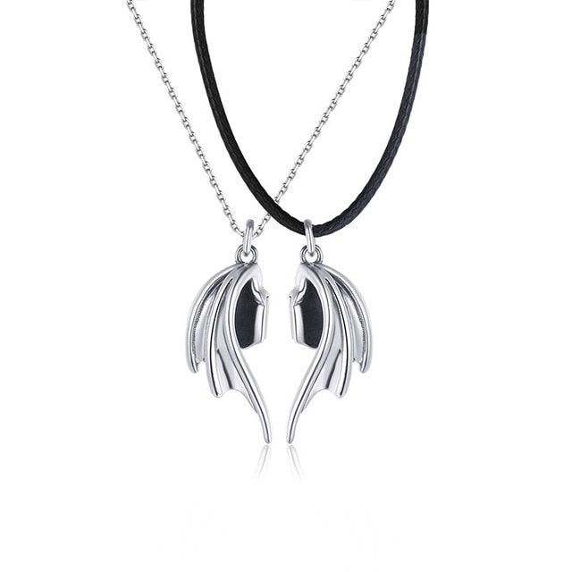 Collier Paire d'Ailes Amoureux