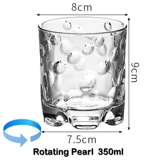 Verre à whisky rotatif à l'ancienne