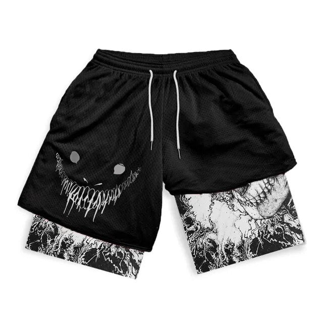 Shorts de compressão para homens