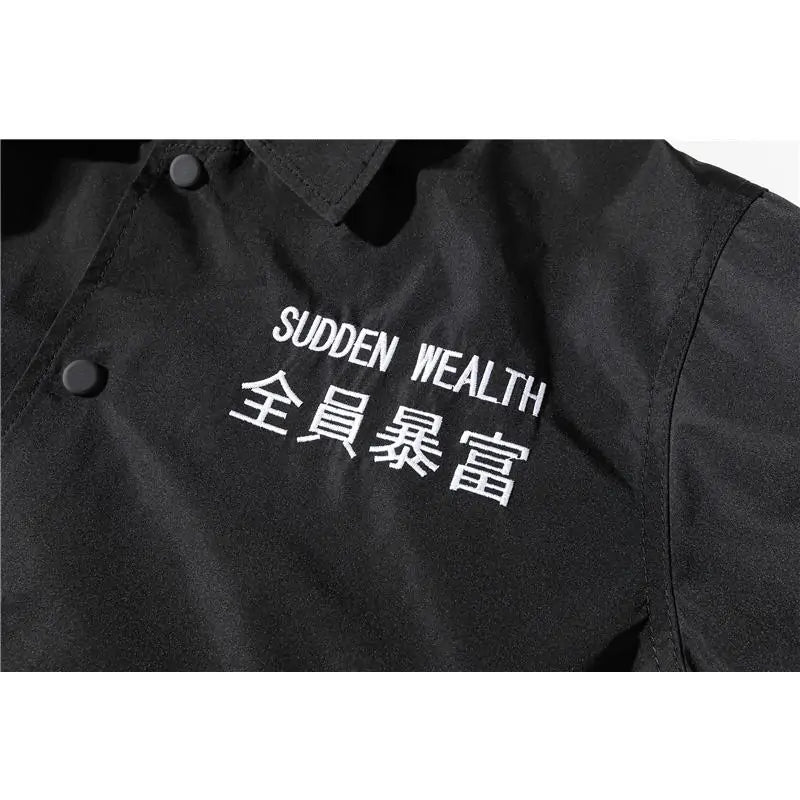 Veste d'entraîneur de Sudden Wealth