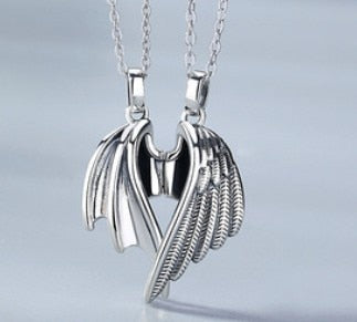 Collier Paire d'Ailes Amoureux