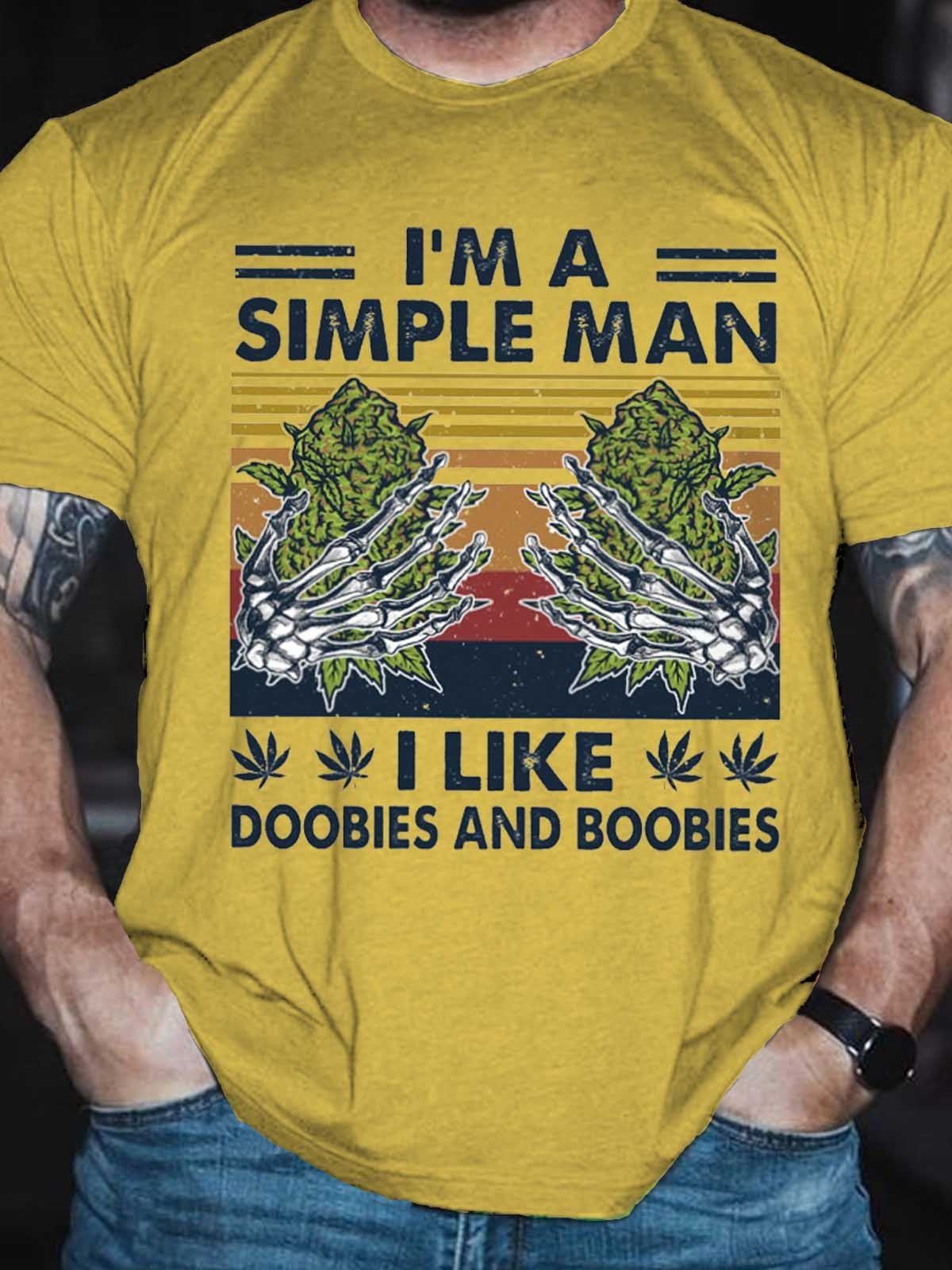 Camiseta estampada I'm A Simple Man