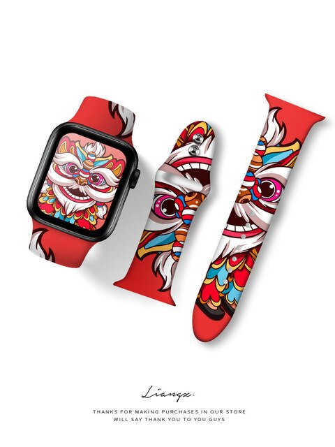 Bracelet de marque américaine Sports pour Apple Watch