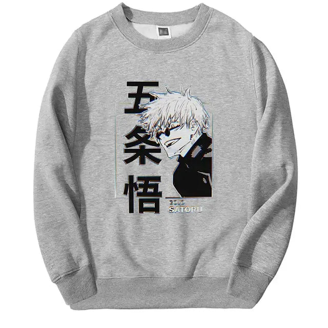 Moletom da moda inspirado em Jujutsu Kaisen