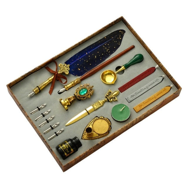 Kit de stylo plume antique