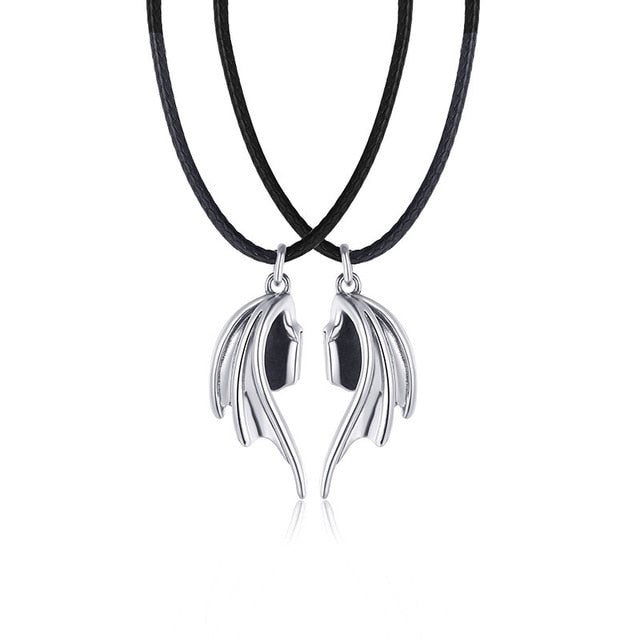 Collier Paire d'Ailes Amoureux