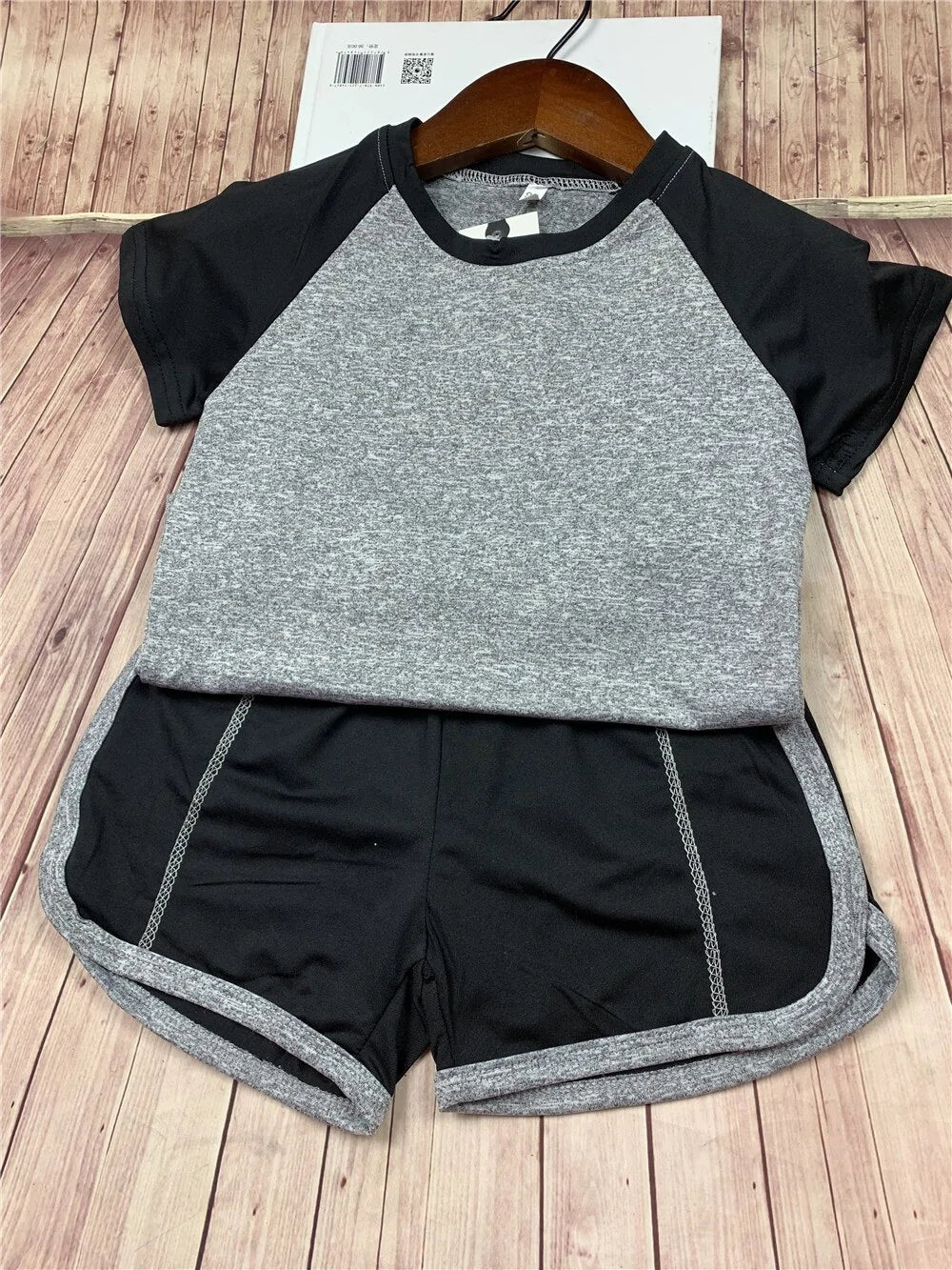 Fitness T-shirt and Gym Shorts