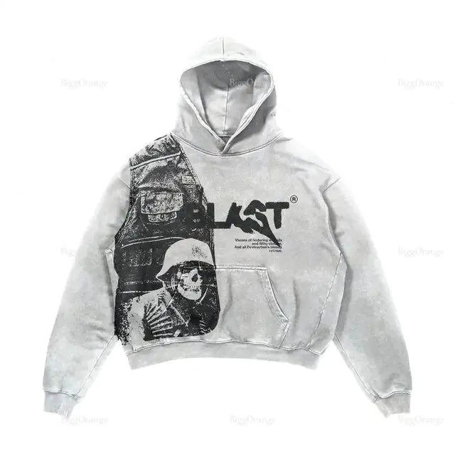 Blast Skull Hoodie