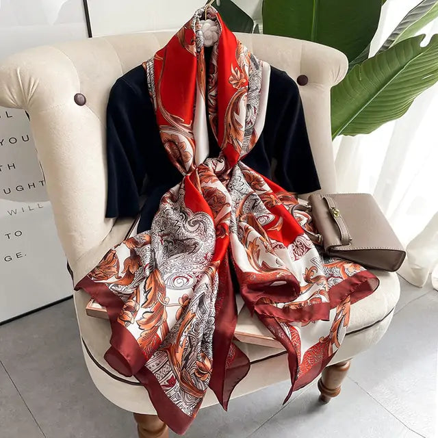 Foulard en soie de luxe