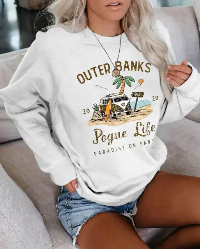 Sweat-shirt « Outer Banks » pour femme