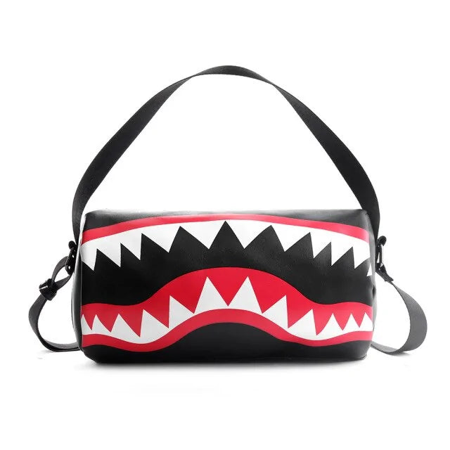 Sac à carreaux requin