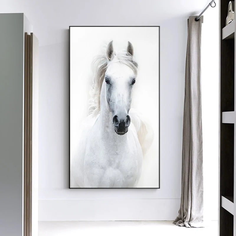 White Horse Canvas