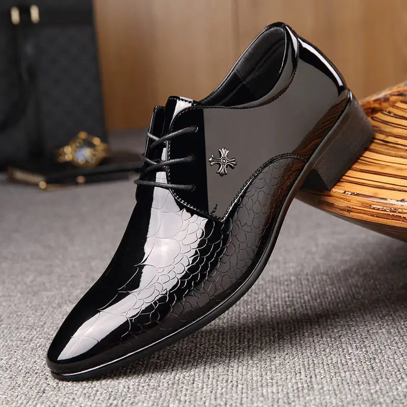 Les nouvelles chaussures en cuir de style italien Bariese pour hommes