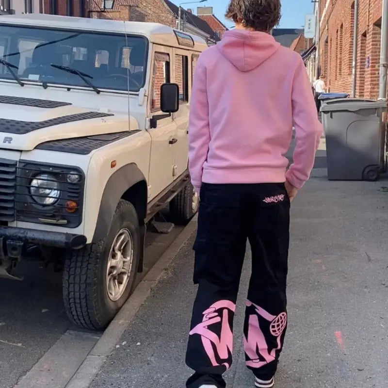 Jeans rétro hip hop pour hommes