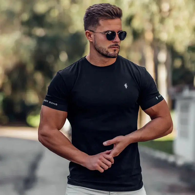 Camisetas masculinas de verão