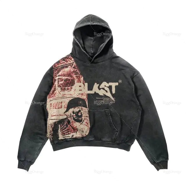 Blast Skull Hoodie