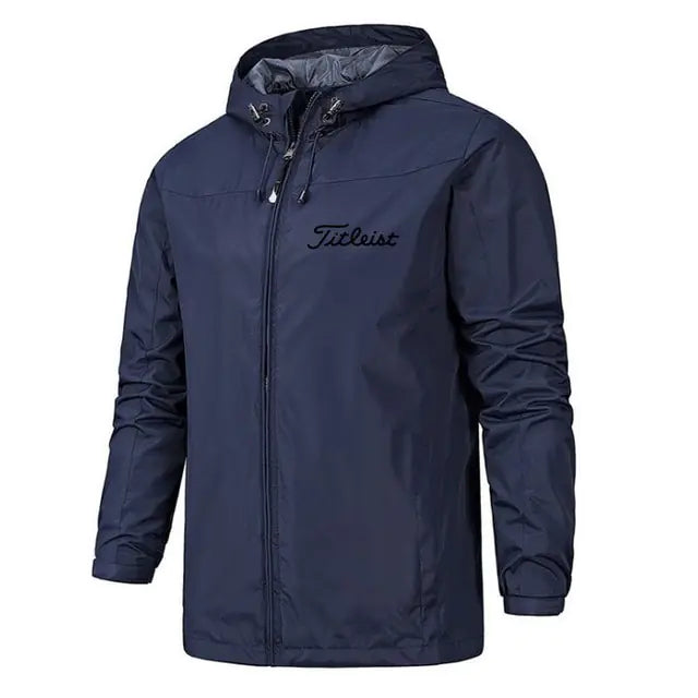 Veste coupe-vent imperméable pour homme