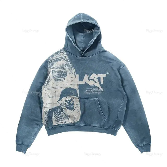 Blast Skull Hoodie