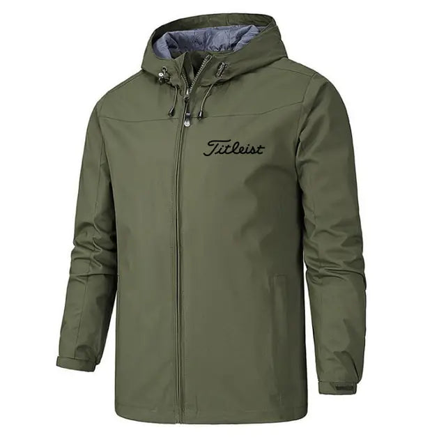 Veste coupe-vent imperméable pour homme