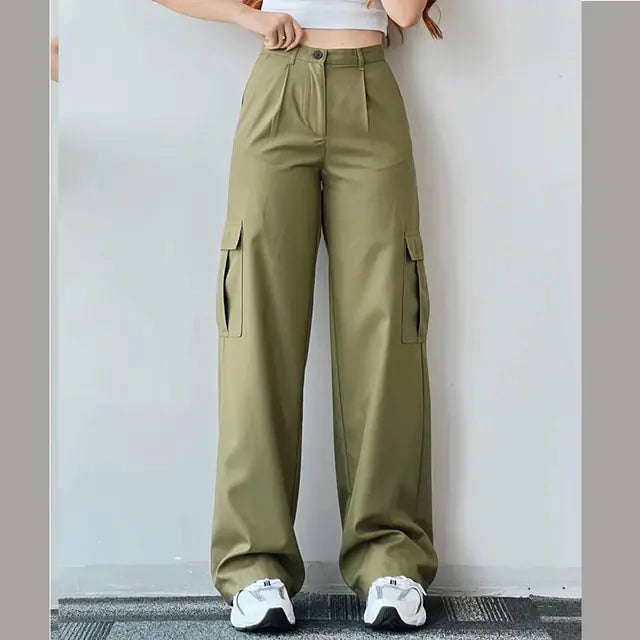 Baggy Trousers Casual Pants